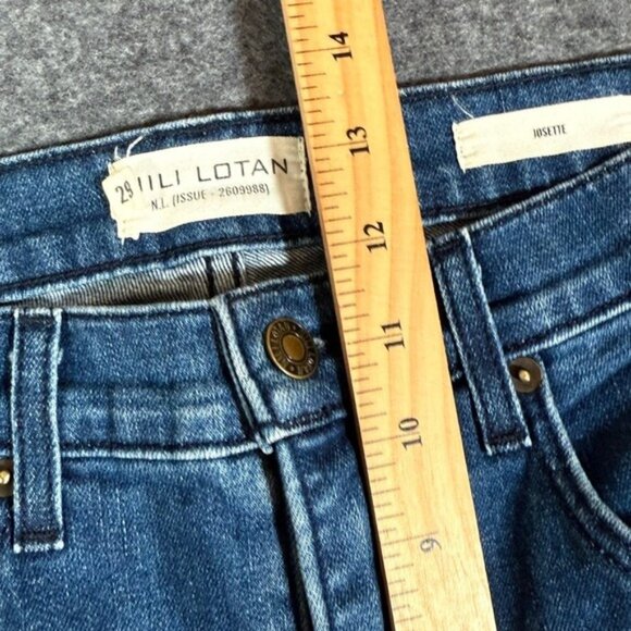 NIli Lotan Josette Wide Leg Jeans Women's Size 29 Blue Denim - Picture 11 of 14